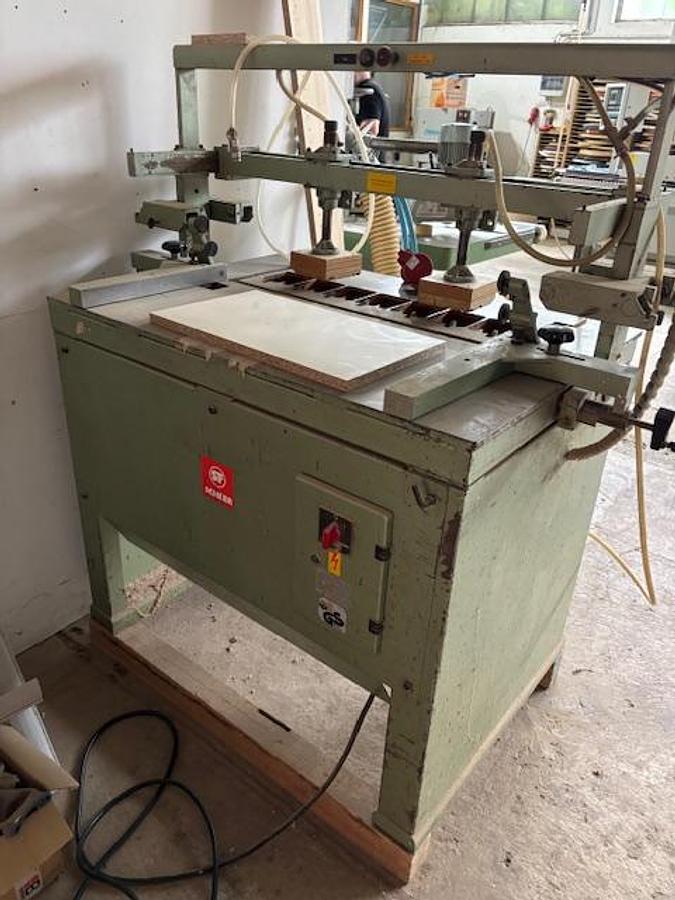 Gebraucht Scheer Lochreihenbohrmaschine