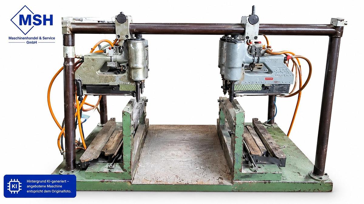 Gebraucht Kisten-Klammermaschine 