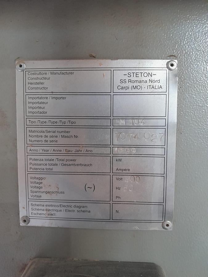 Gebraucht 1999 Steton Langlochbohrmaschine CM104