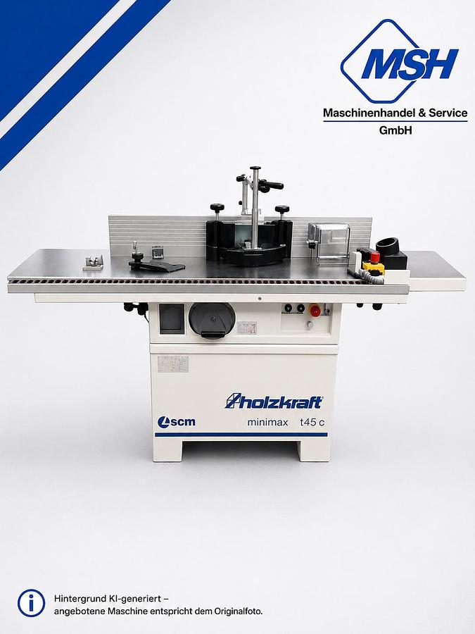 Gebraucht Holzkraft Tischfräse minimax t 45c