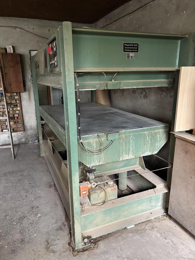 Gebraucht Ott Furnierpresse JU 60