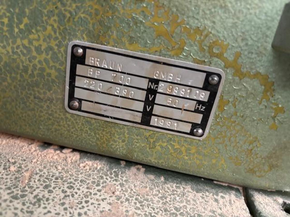 Gebraucht Braun Profil Bandschleifmaschine