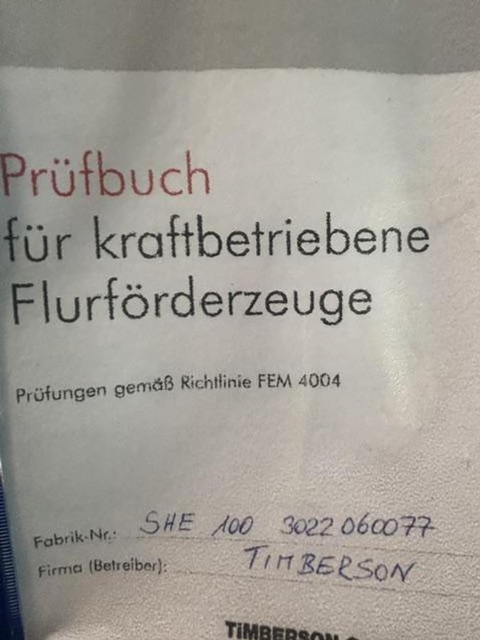 Gebraucht TOYOTA BT Tyro SHE100 Elektro-Hubwagen