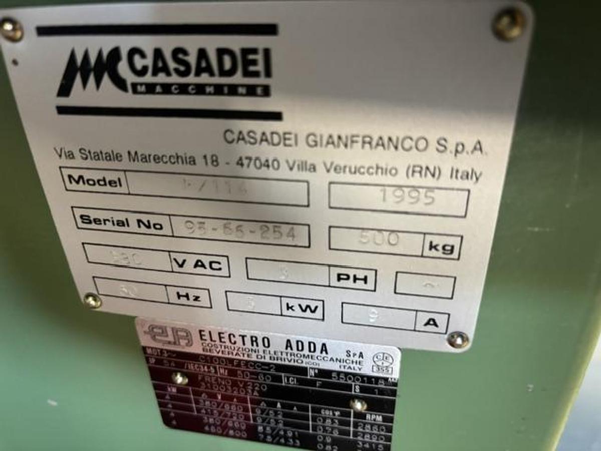 Gebraucht CASADEI F 114 Tischfräsmaschine