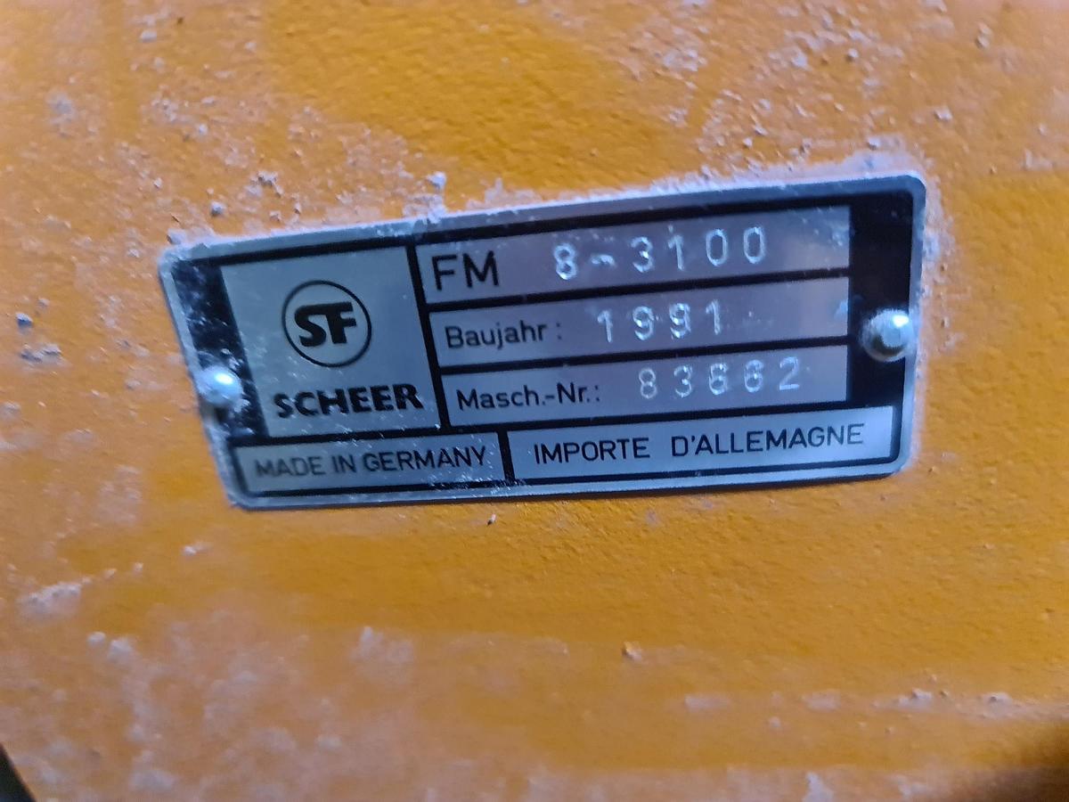 Gebraucht Scheer Furniersäge