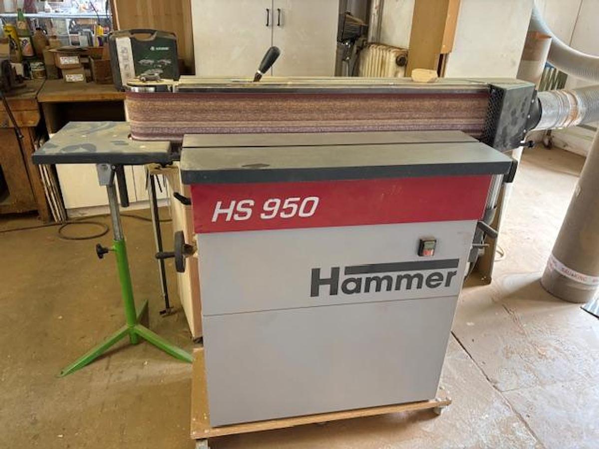 Gebraucht Hammer Kantenschleifmaschine