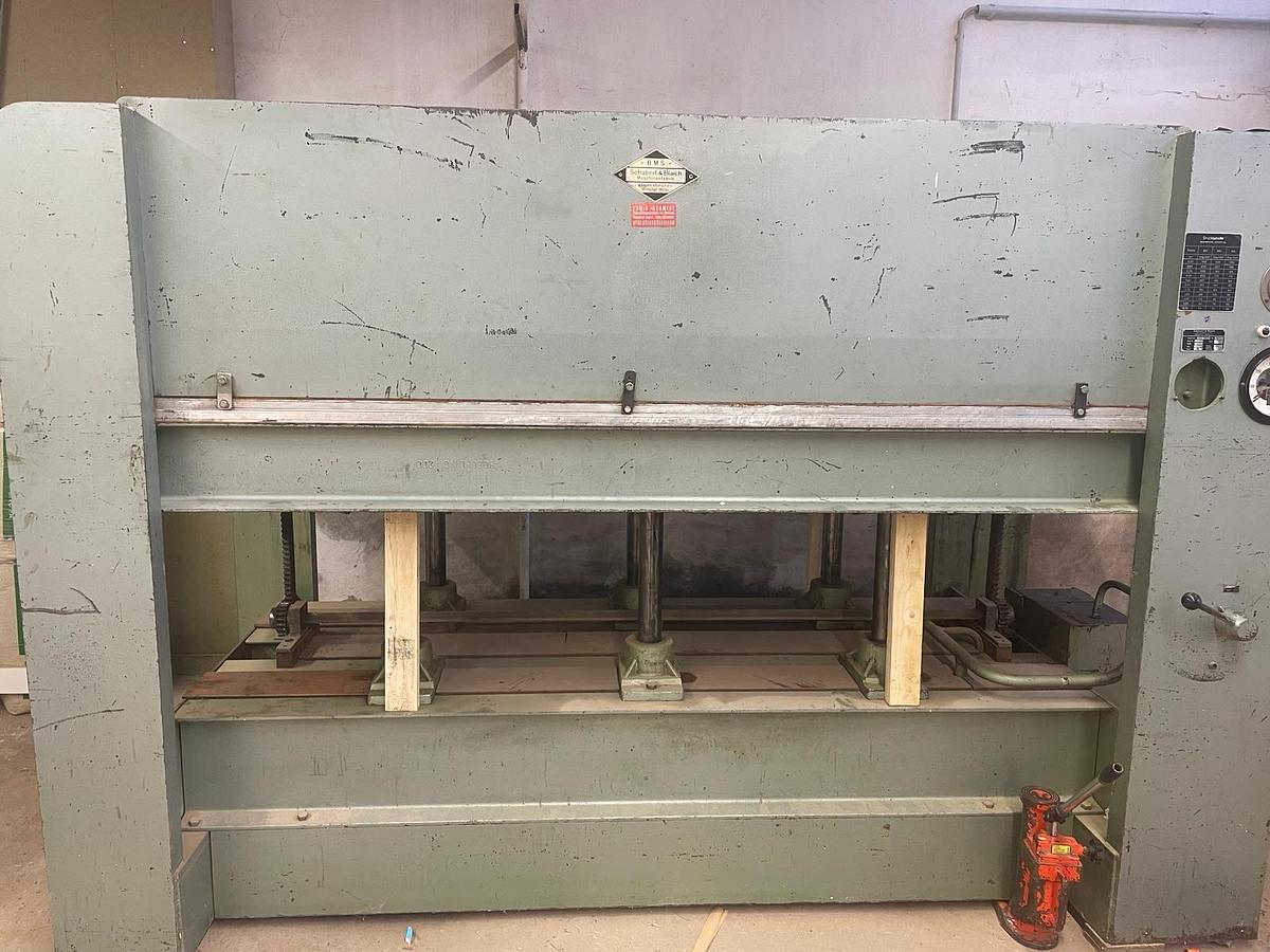 Gebraucht Schubert&Blaich Furnierpresse