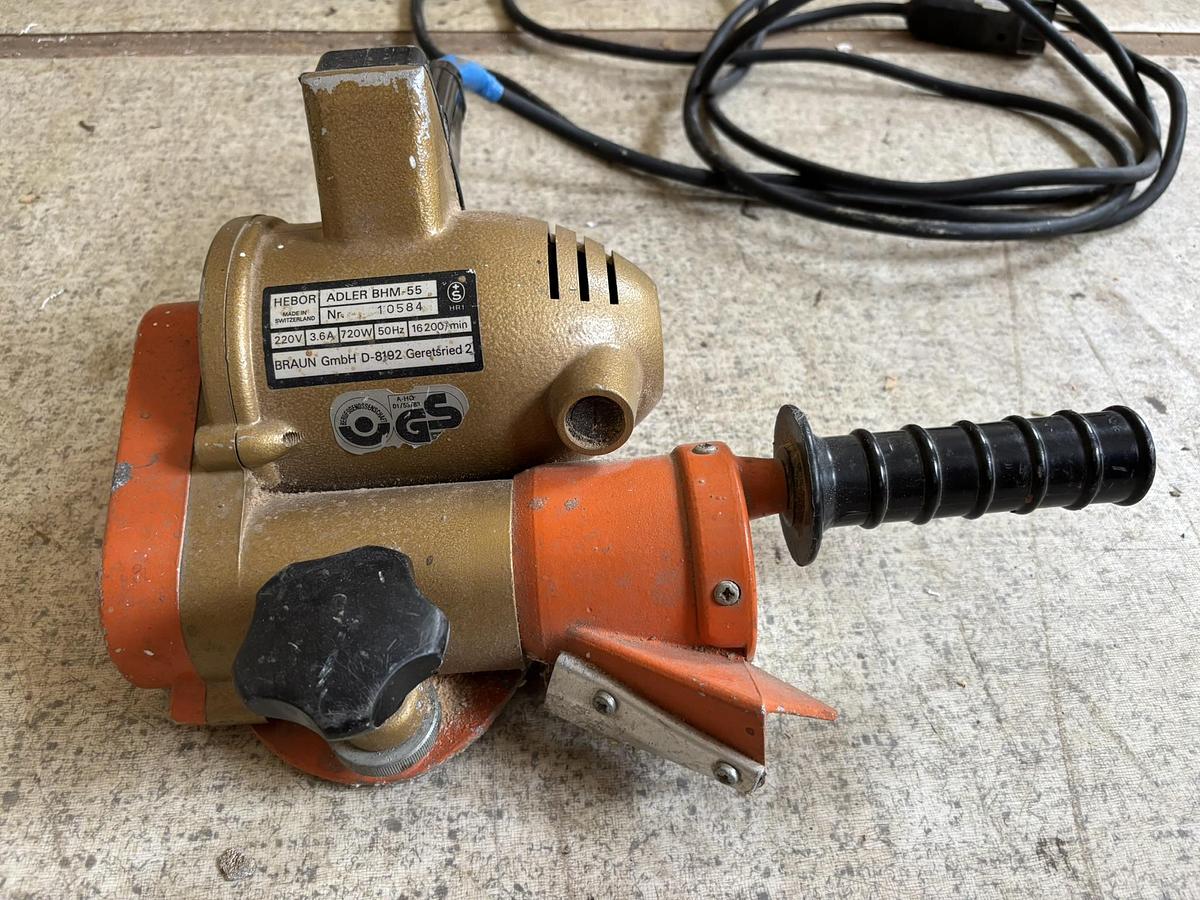 Gebraucht Braun, Adler Bündighobel BHM 55
