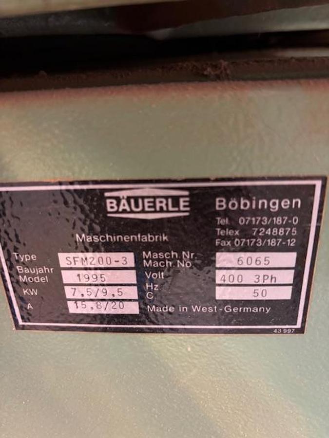 Gebraucht Bäuerle Tischfräse