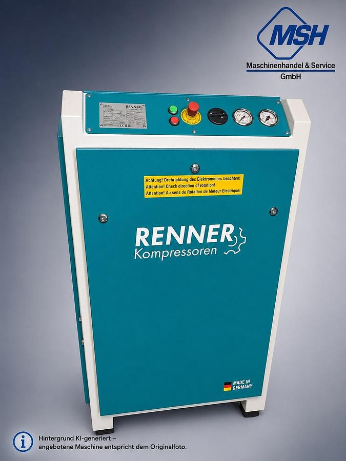 Gebraucht Renner RS Pro 22 Schraubenkompressor mit Kältetrockner