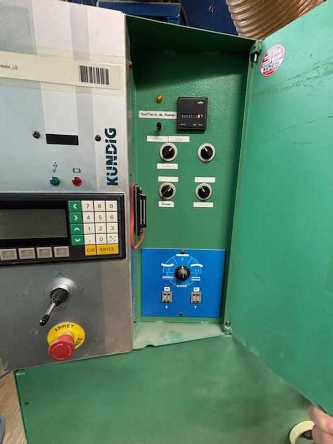 Gebraucht Kündig Breitbandschleifmaschine Duplex 1100
