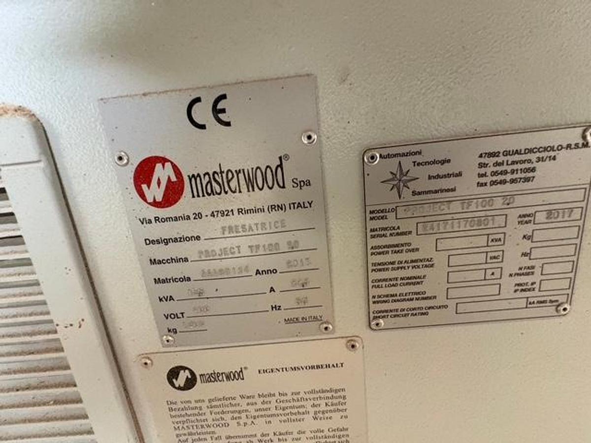 Gebraucht Masterwood   TF 100/20