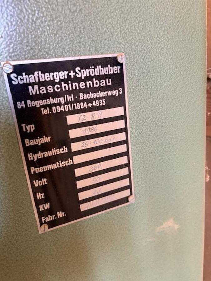 Gebraucht Scharfberger + Sprödhuber Rahmenpresse