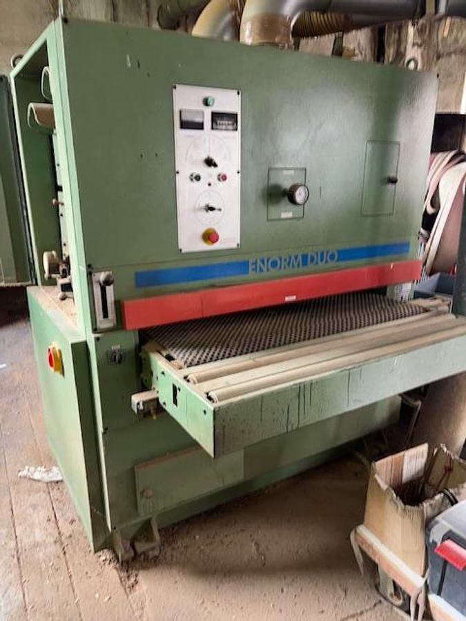 Gebraucht Kündig Breitbandschleifmaschine Enorm Duo 1100