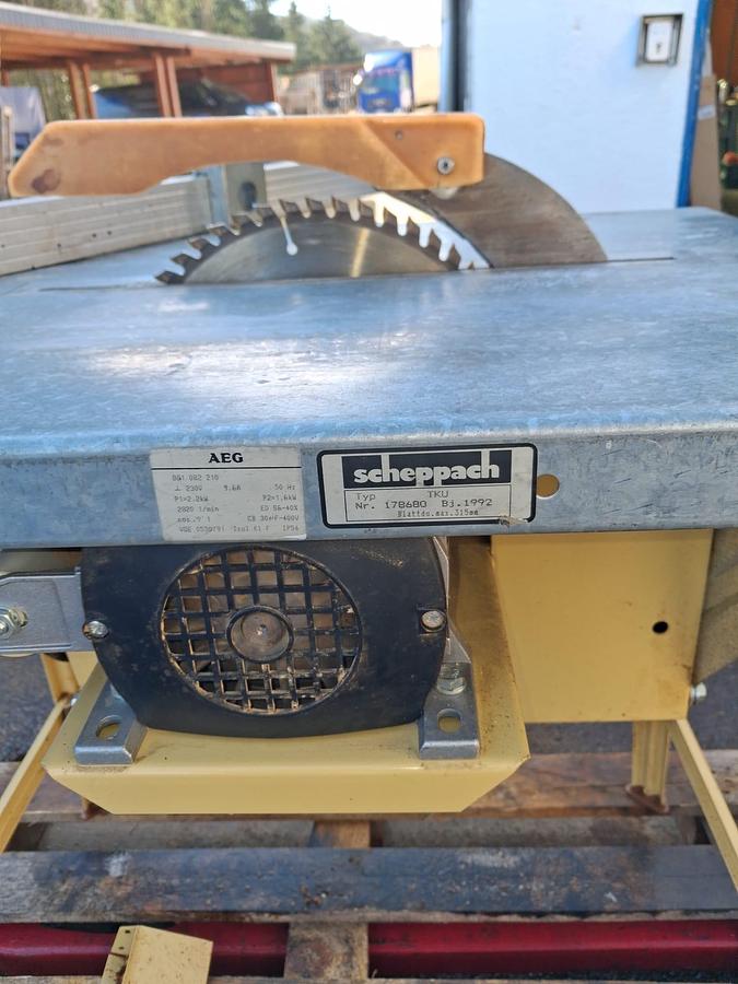 Gebraucht Scheppach Tischkreissäge TKU 315
