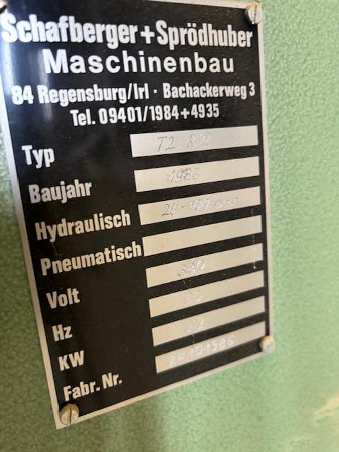 Gebraucht Scharfberger + Sprödhuber Rahmenpresse