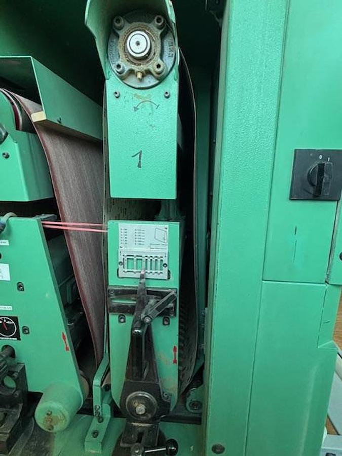 Gebraucht Kündig Breitbandschleifmaschine Duplex 1100