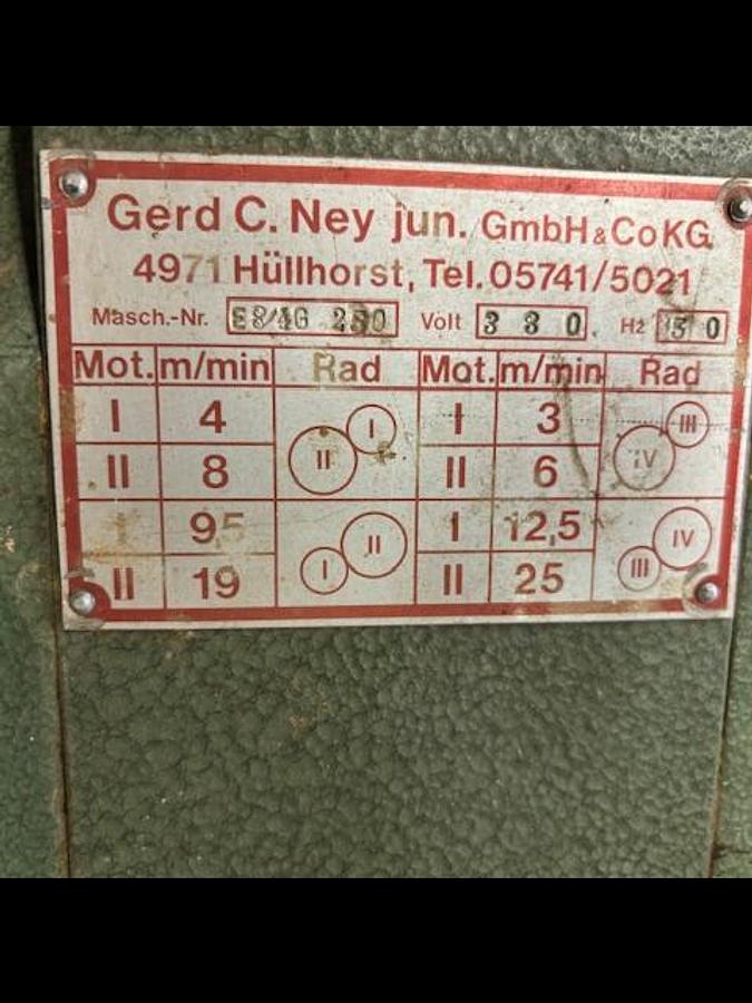 Gebraucht Ney Vorschubapperat