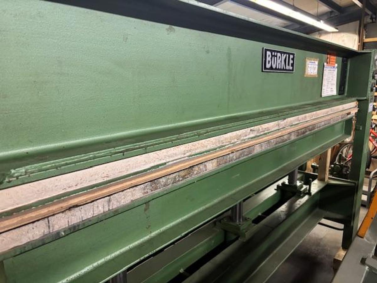 Gebraucht Bürkle Furnierpresse