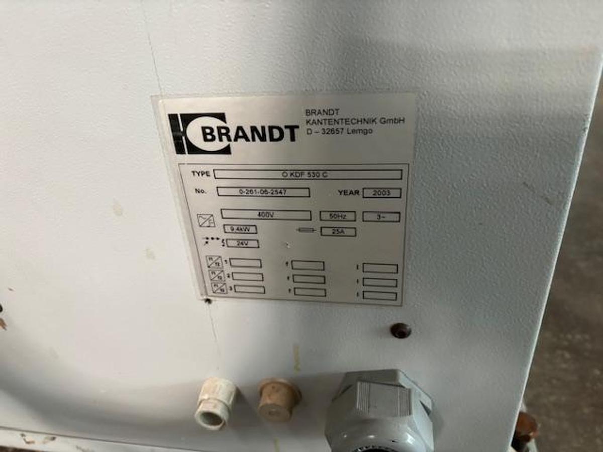 Gebraucht Brandt Kantenanleimmaschine KDF 530C