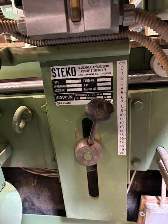 Gebraucht Steko Kombinierte Furnierpresse, Langbandschleifmaschine & Furniersäge