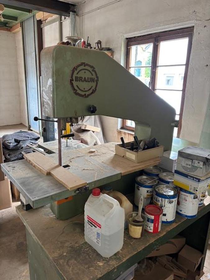 Gebraucht Braun Profil Bandschleifmaschine
