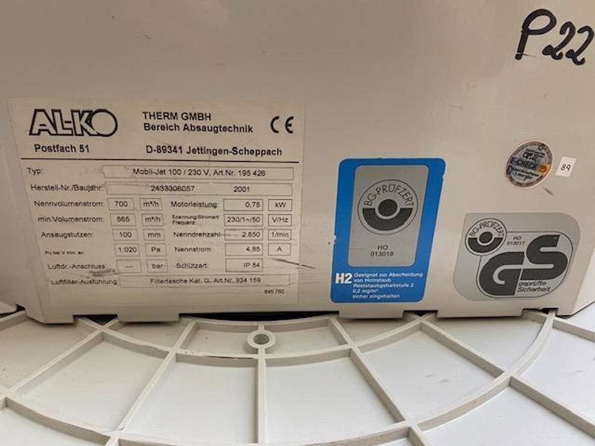 Gebraucht Alko Absaugung
