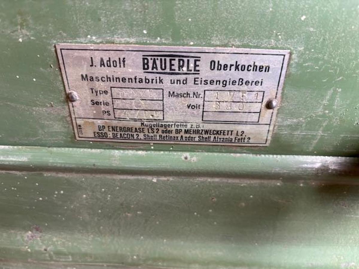 Gebraucht Bäuerle Tischfräse/Fräsmaschine SFM/2 Serie C