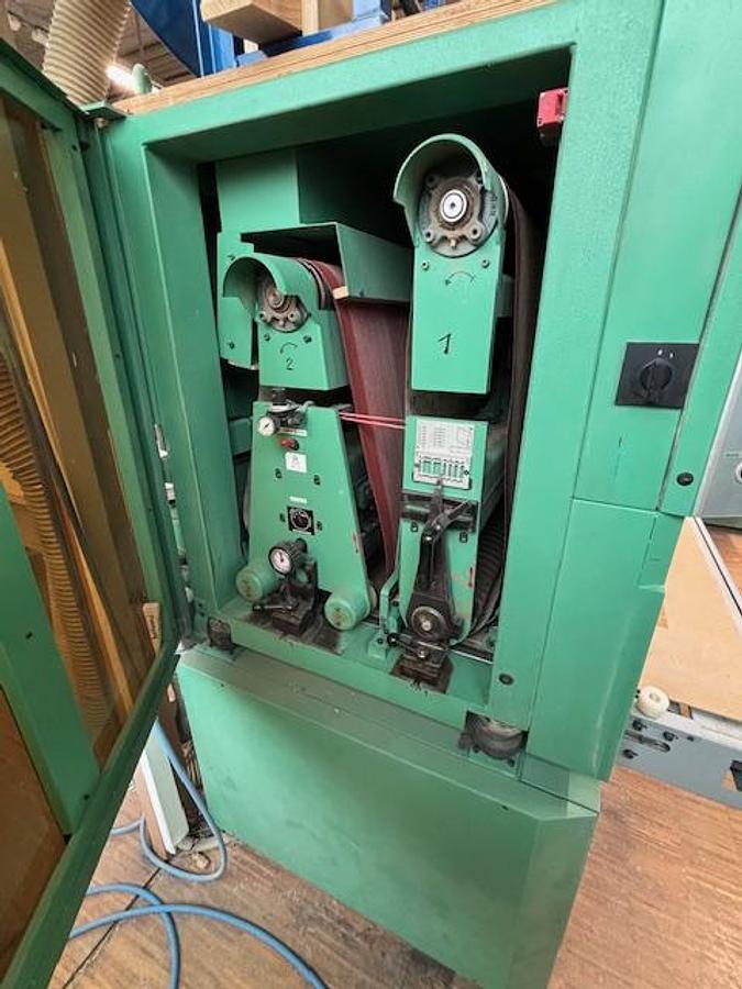 Gebraucht Kündig Breitbandschleifmaschine Duplex 1100
