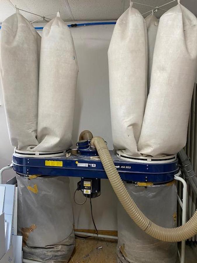 Gebraucht Holzkraft fahrbare Absaugung