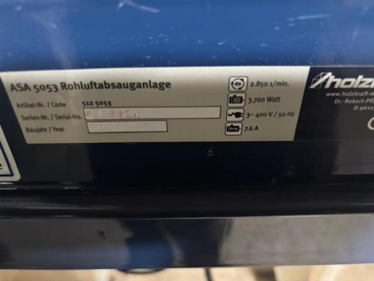 Gebraucht Holzkraft fahrbare Absaugung