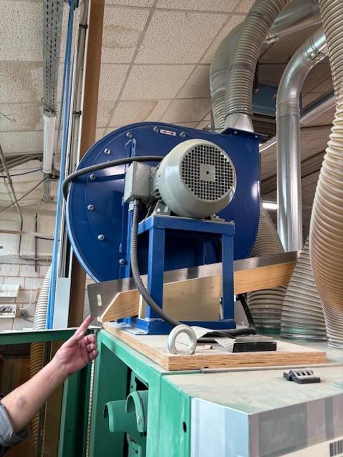 Gebraucht Kündig Breitbandschleifmaschine Duplex 1100