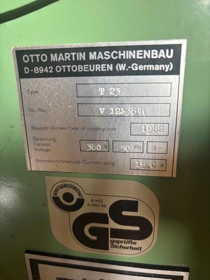 Gebraucht Martin Schwenkfräse T23