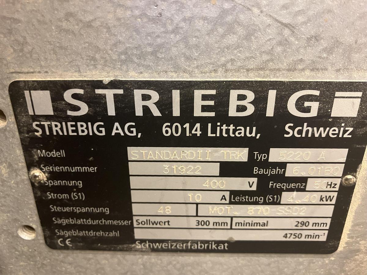 Gebraucht 2001 Striebig Standart II TRK Typ 5220A