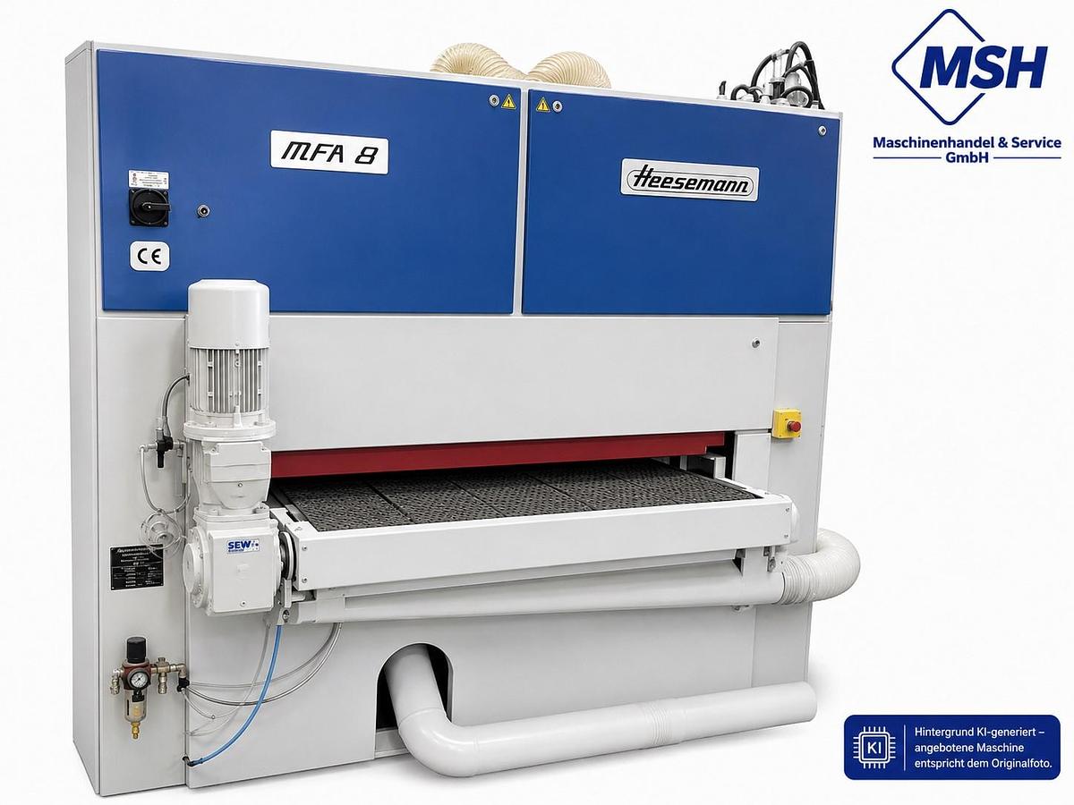 Gebraucht Heesemann Breitbandschleifmaschine MFA 8