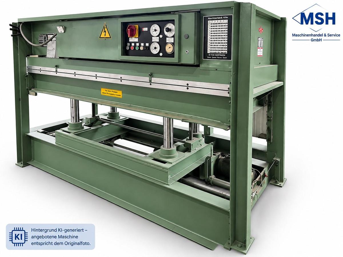 Gebraucht OTT Furnierpresse ST 2511/80