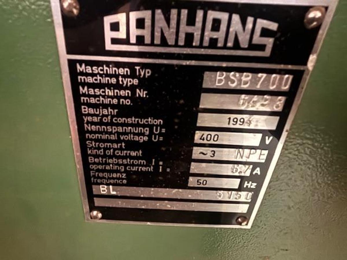 Gebraucht Panhans Bandsäge