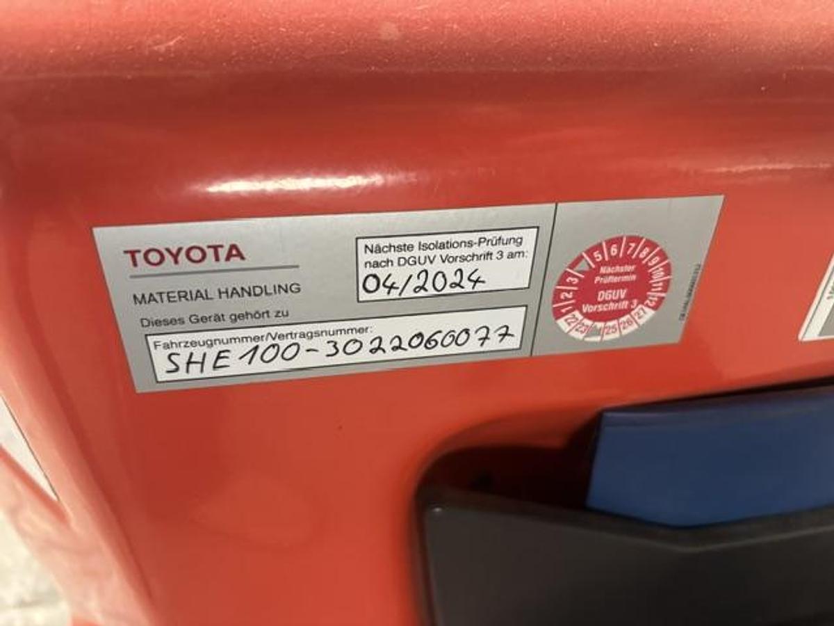 Gebraucht TOYOTA BT Tyro SHE100 Elektro-Hubwagen