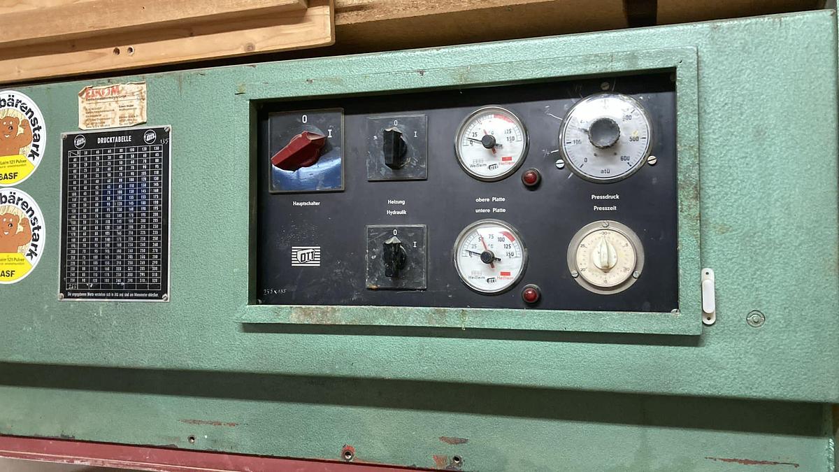 Gebraucht Ott Furnierpresse JU 80