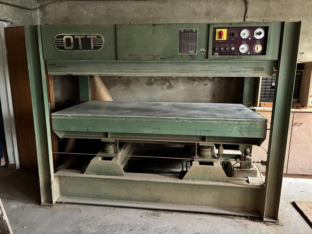 Gebraucht Ott Furnierpresse JU 60