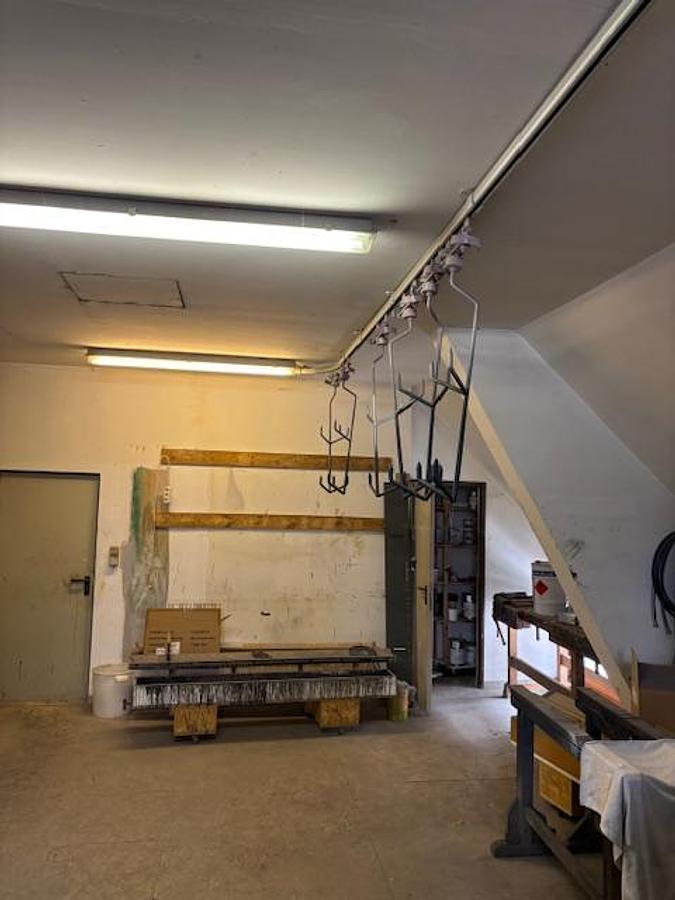 Gebraucht Lackierbahn/Spritzhakenbahn