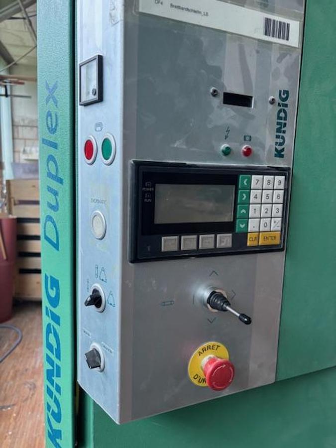 Gebraucht Kündig Breitbandschleifmaschine Duplex 1100