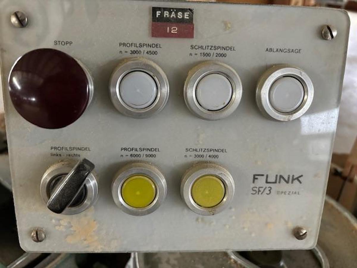 Gebraucht Funk Fräse und Zapfenschläger