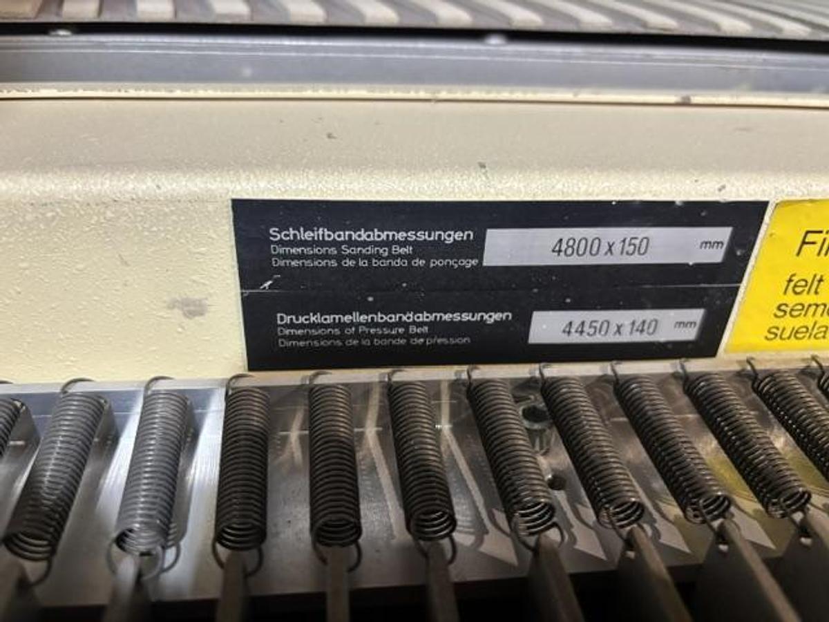 Gebraucht Heesemann Breitbandschleifmaschine MFA 8