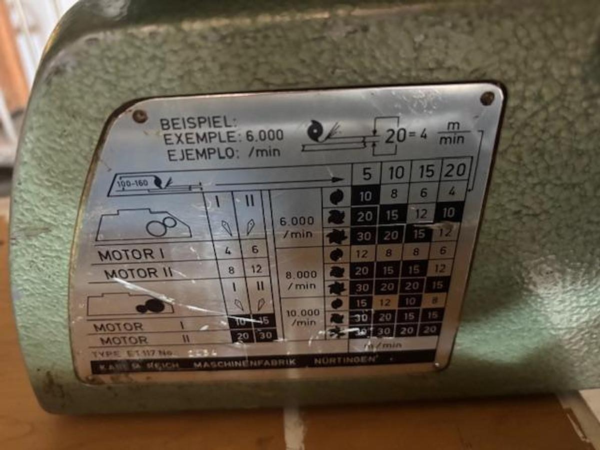 Gebraucht Holz Her Vorschubapparat