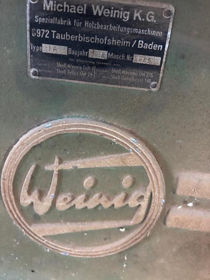 Gebraucht Weinig Fräse Typ FA