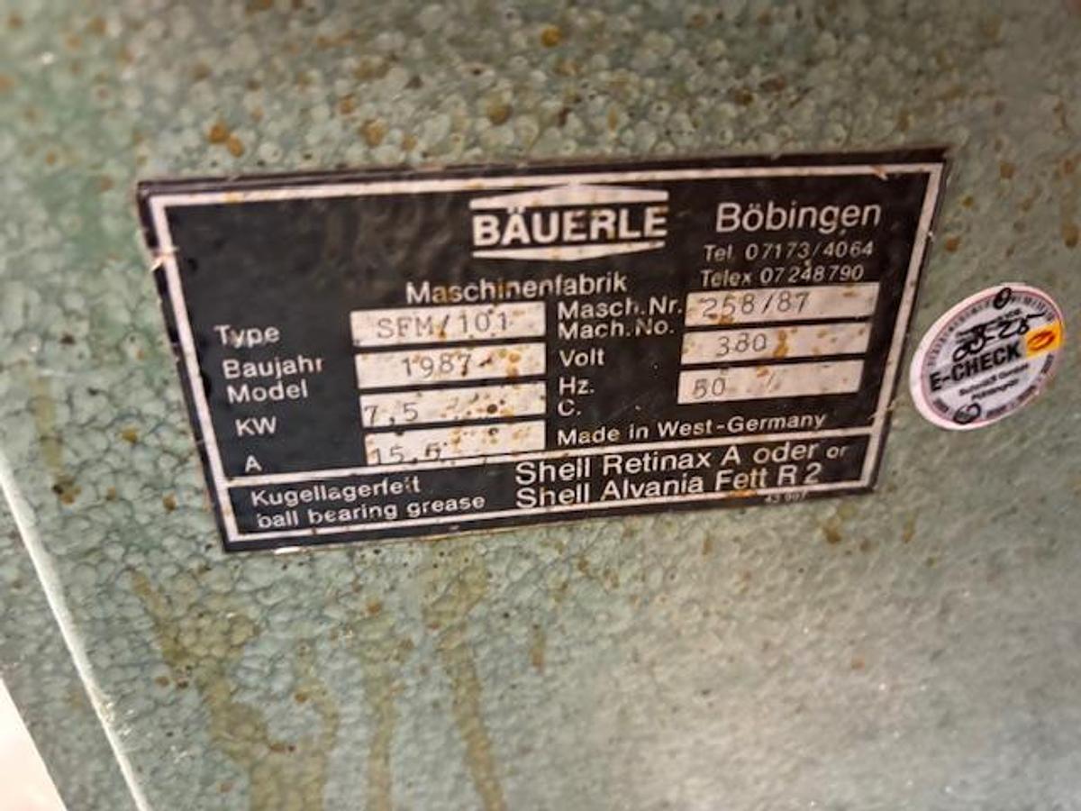 Gebraucht 1987 Bäuerle SF 11/101