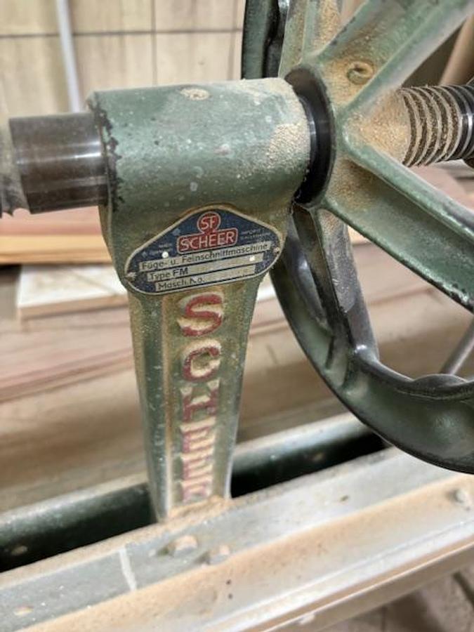 Gebraucht Scheer Furniersäge