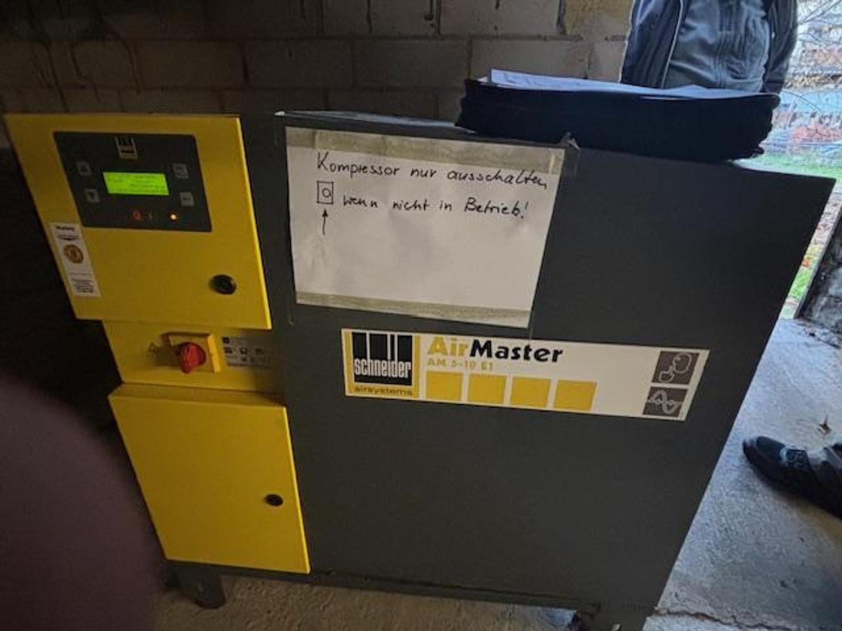 Gebraucht Schneider Schraubenkompressor Airmaster AM 5-10 E 1