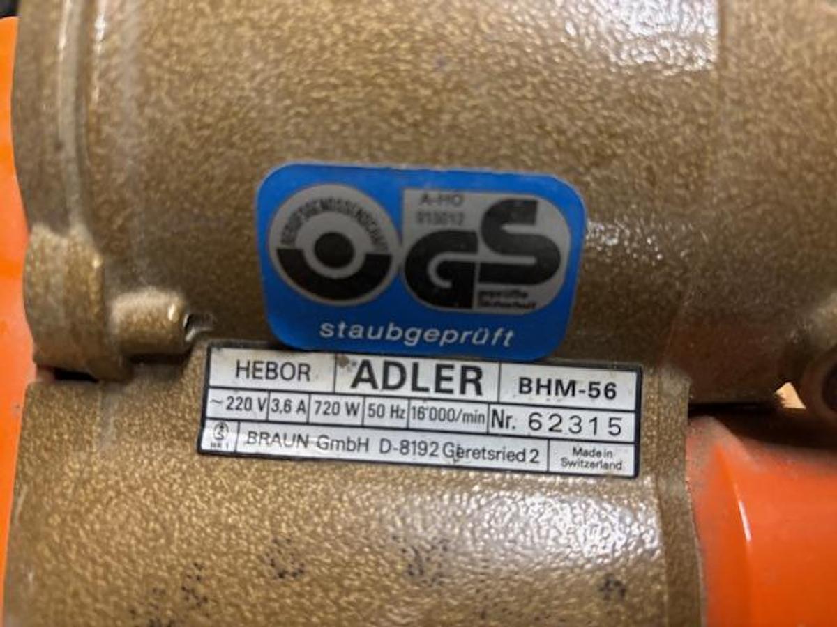 Gebraucht Braun Adler Bündighobel BHM 56